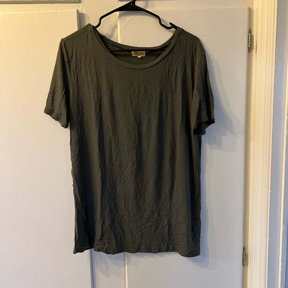 Piko top army green